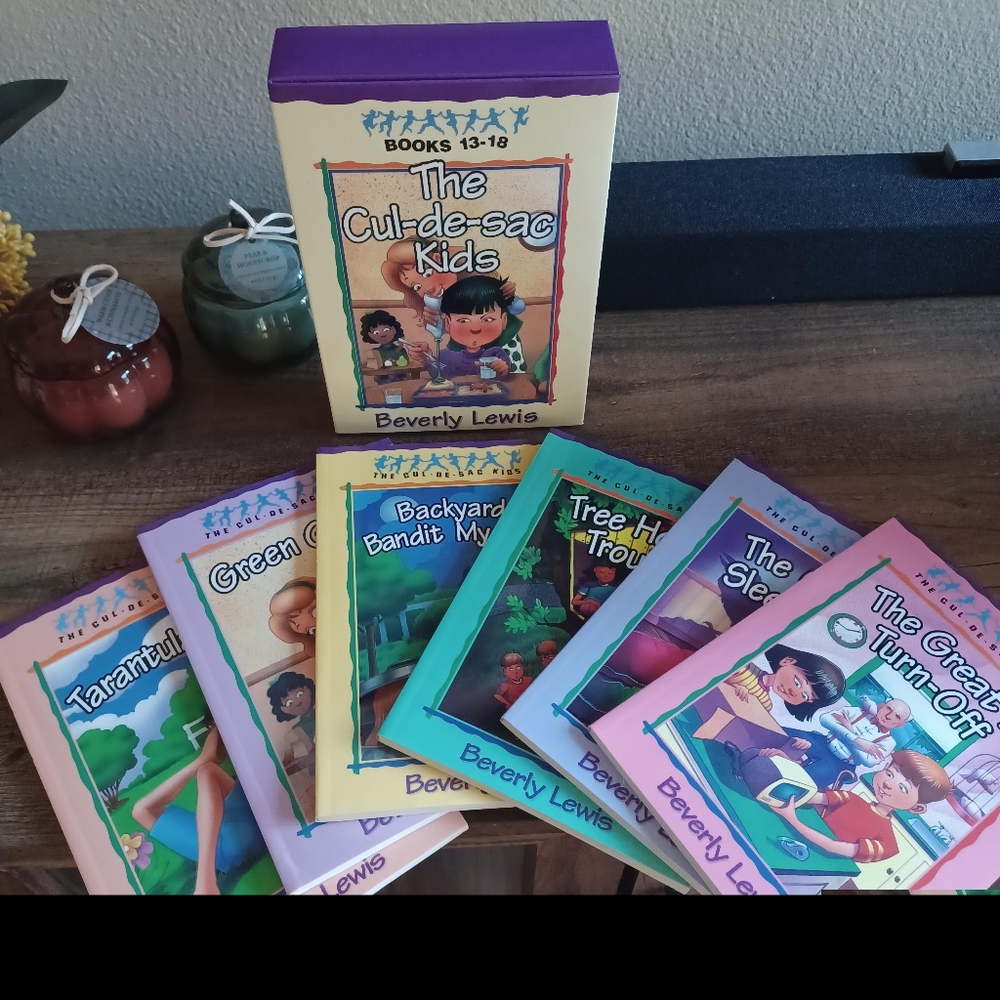 Excellent condition!! The Cul-de-sac Kids collection, books 13-24.